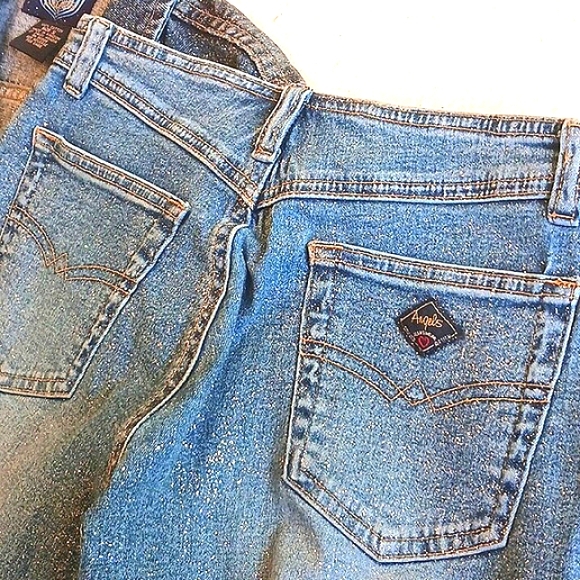 Vintage denim jacket & pants/belt set. Brand- Angel's.. New,see description - Picture 11 of 15